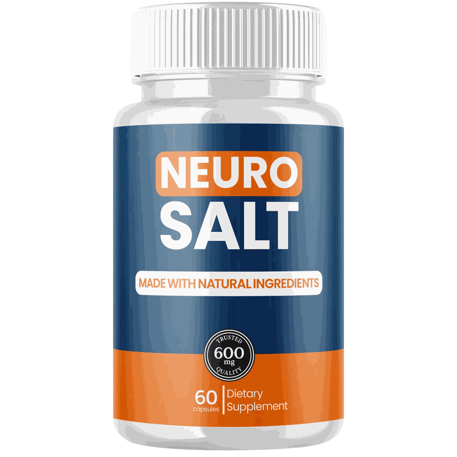 Bottle of Neuro Salt botanical nerve-comfort capsules