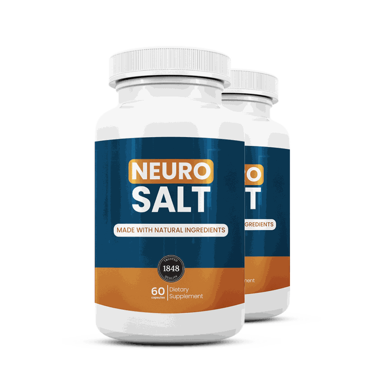 Two bottles of Neuro Salt