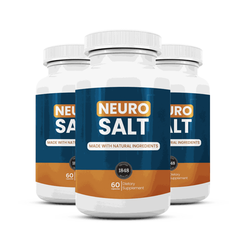 Three bottles of Neuro Salt
